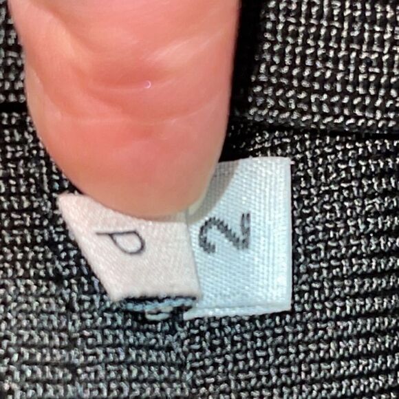 Lolitta skirt womens size 2 Sophia cut out Midi Bandage BodyCon Black Pencil - Picture 7 of 9